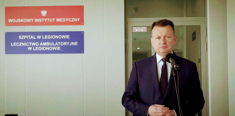 Minister Obrony Narodowej, Mariusz Błaszczak. Fot. www.wim.mil.pl
