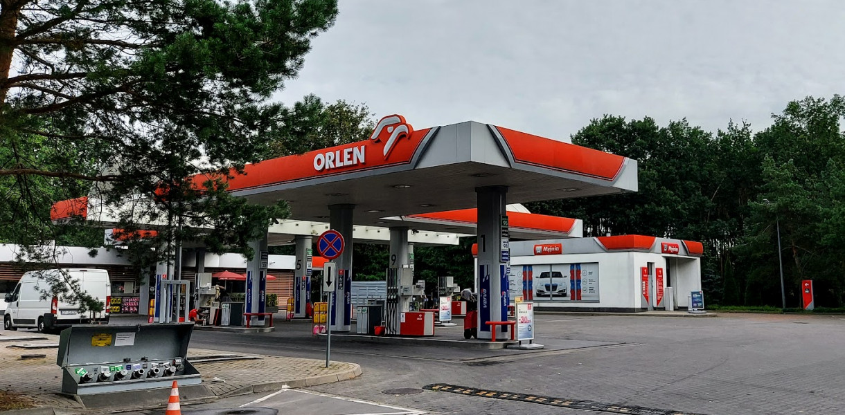 Stacja paliw Orlen przy ul. Sobieskiego w Legionowie. Fot. Legio24.pl