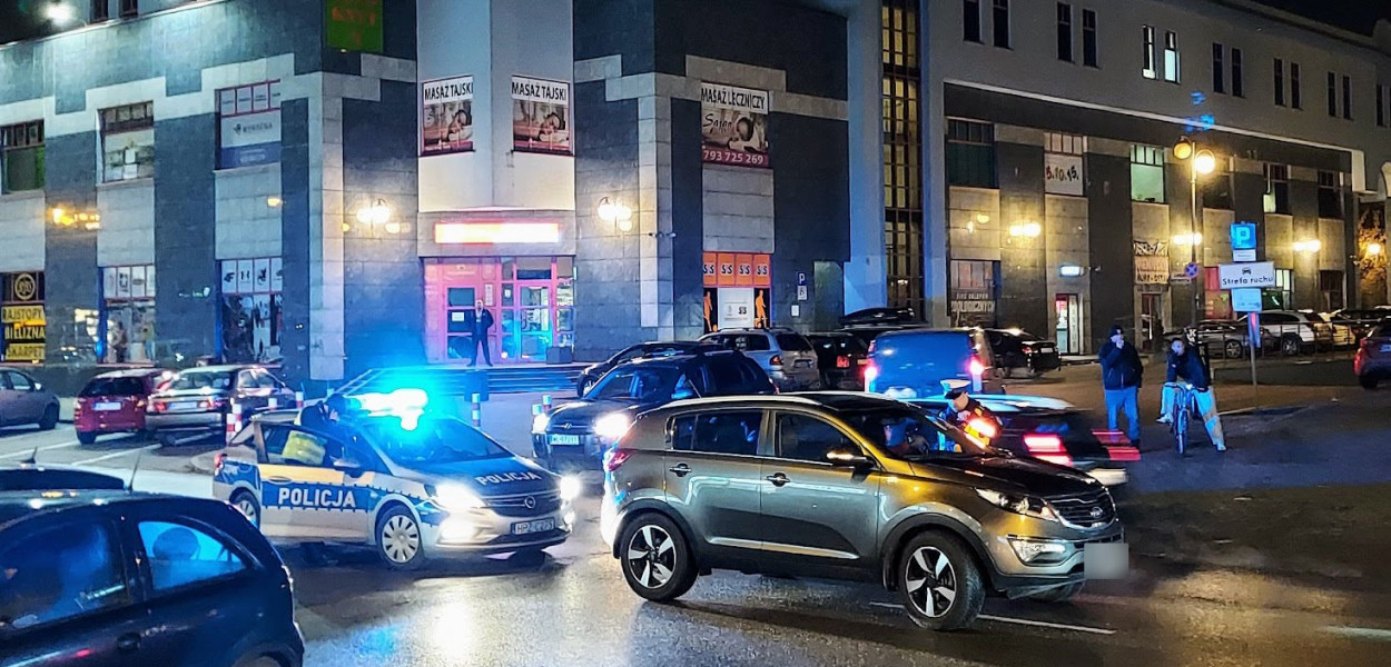 Potrącenie na ul. Piłsudskiego w Legionowie. Fot. Legio24.pl