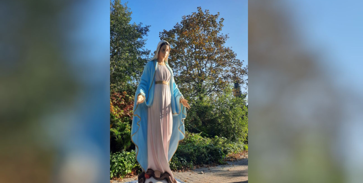 Figura Matki Bożej z Tihaljiny. Fot. UM Legionowo