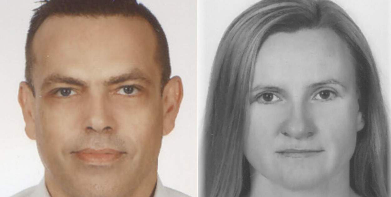 Zaginieni: Adam Jagła i Aneta Jagła. Fot. mokotow.policja.gov.pl