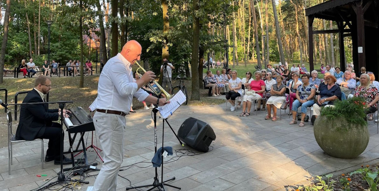 Koncert Muzyczne Ogrody w Parku Zdrowia w Legionowie. Fot. Legio24.pl