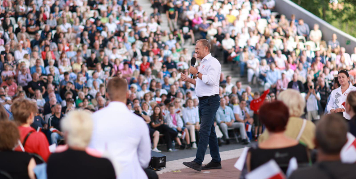 Donald Tusk przyjedzie do Legionowa. Źródło: Oficjalny profil Donalda Tuska FB