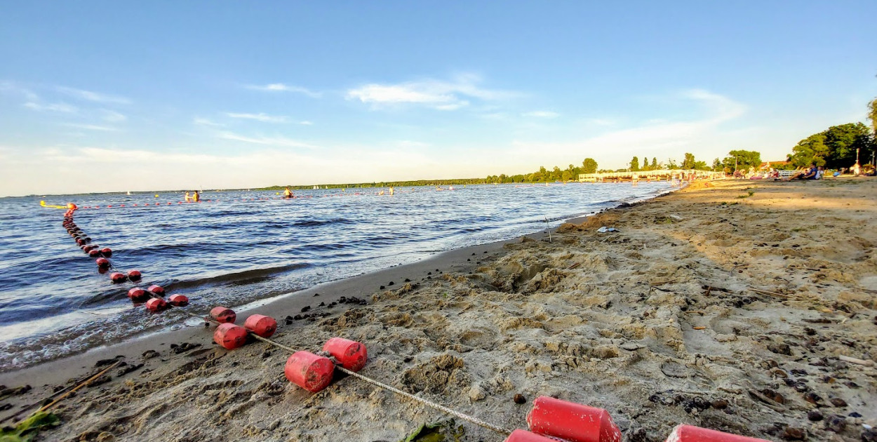 Zalew Zegrzyński - Dzika Plaża w Nieporęcie. Fot. arch. Legio24.pl
