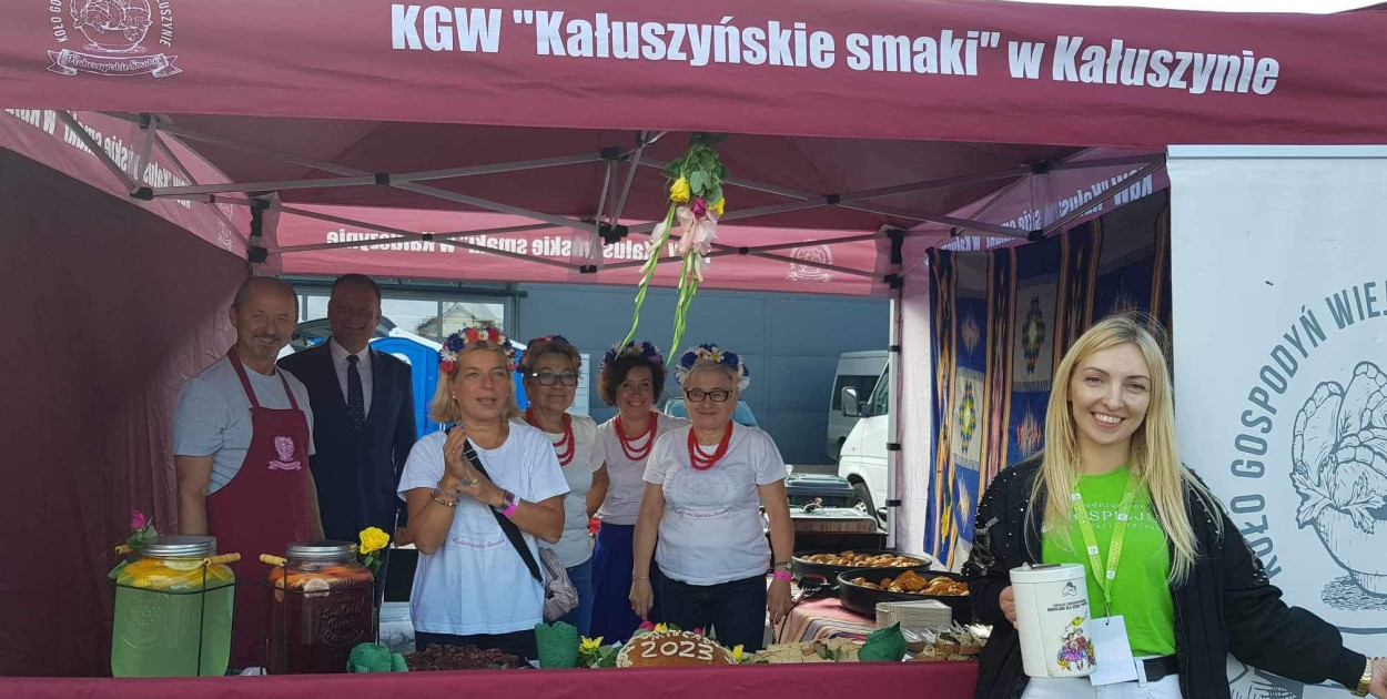 KGW Kałuszyńskie Smaki z dofinansowaniem, fot. KGW Kałuszyńskie Smaki / FB