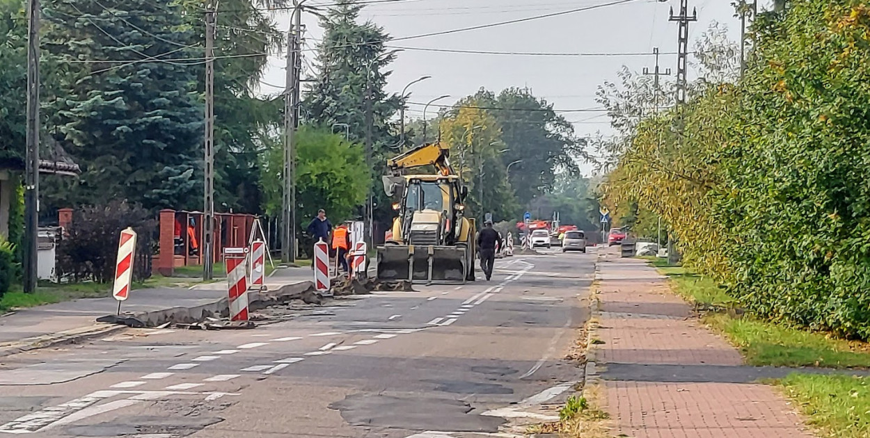 Legionowo: Ruszył remont ul. Kwiatowej. Fot. Legio24.pl