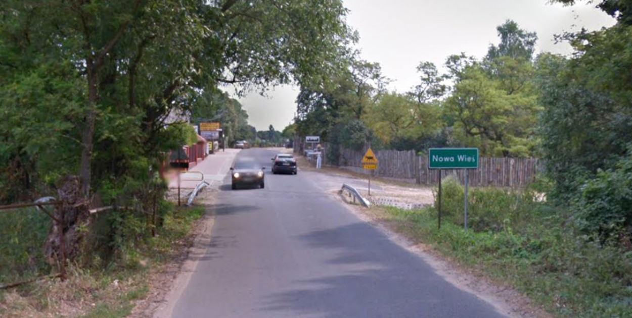 Ul. Serocka w Nowej Wsi. Fot. Goole Street View
