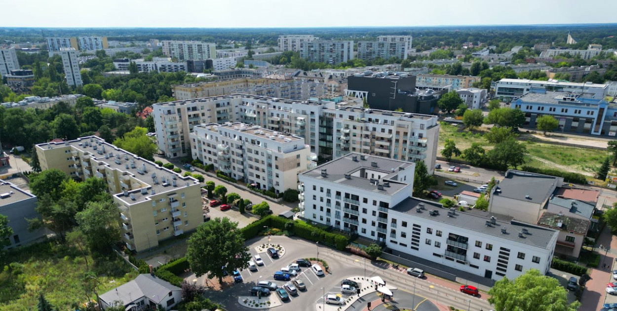 Legionowo z lotu ptaka. Fot. Tomasz S.