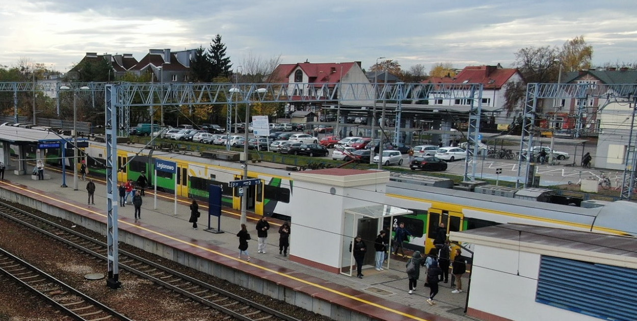 Nowe windy na stacji w Legionowie. Fot. A. Lewandowski / P. Mieszkowski / PKP PLK S.A.
