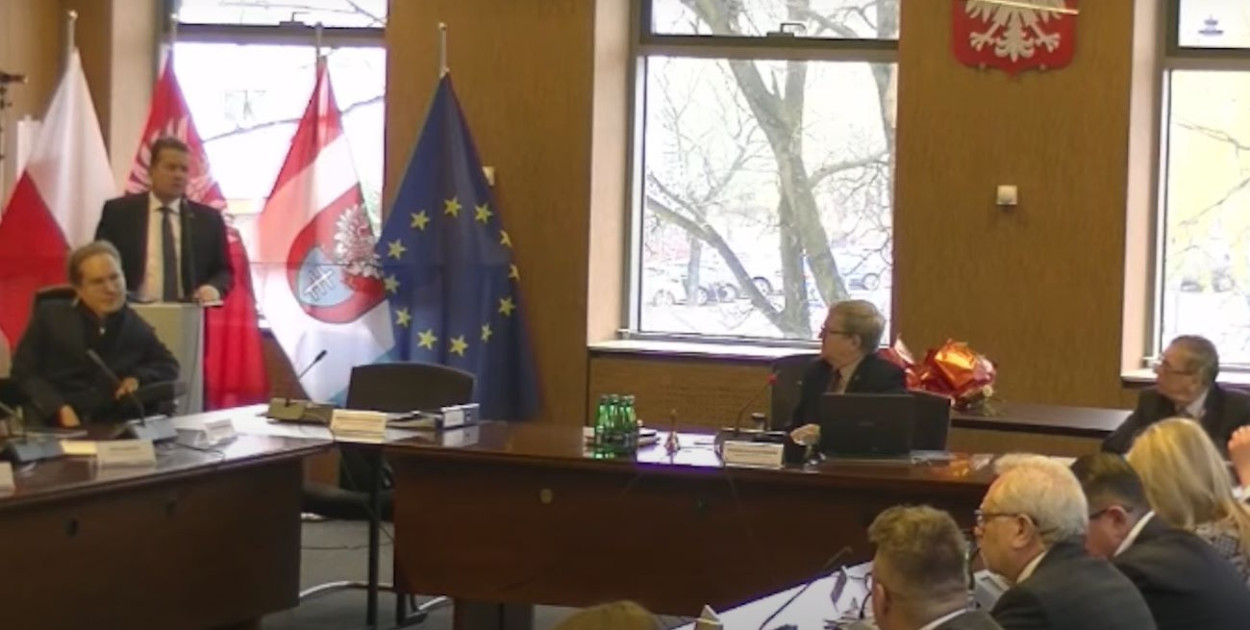 Fot. screen z transmisji / źródło: UM Legionowo
