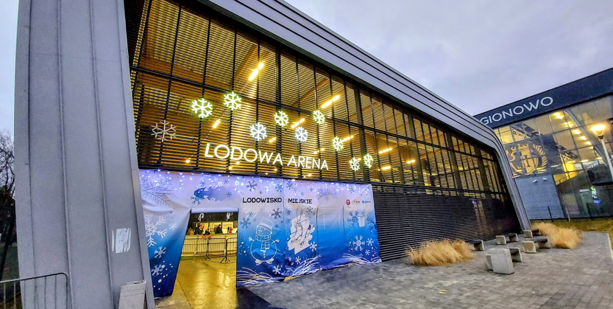 Lodowisko w Legionowie, Lodowa Arena. Fot.  Legio24.pl