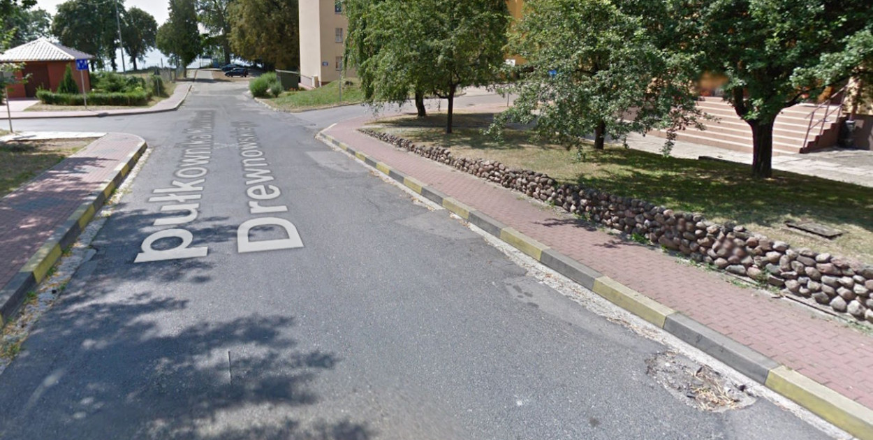 Ul. Drewnowskiego w Zegrzu. Fot. Google Street View