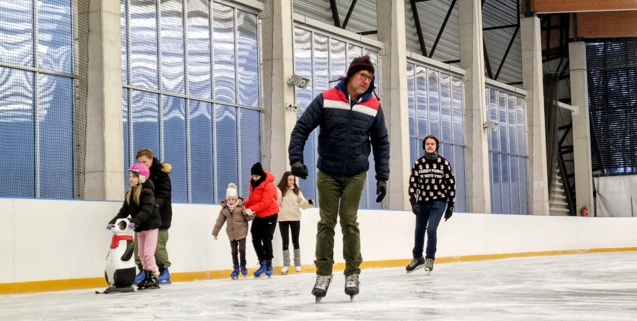 Lodowa Arena: 6 grudnia rozpoczął się sezon na łyżwy. Fot. Legio24.pl