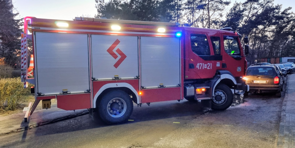 Legionowo: Interwencja służb przy Krasińskiego. Fot. Legio24.pl