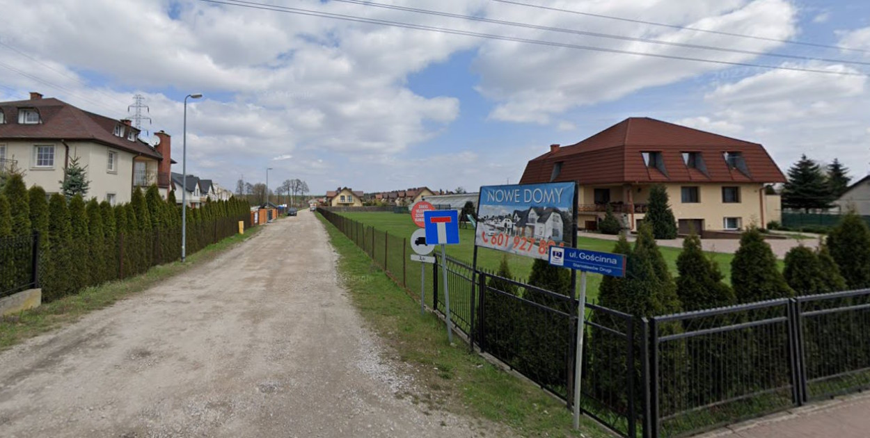 Ul. Gościnna, Stanisławów Drugi. Fot. Google Street View
