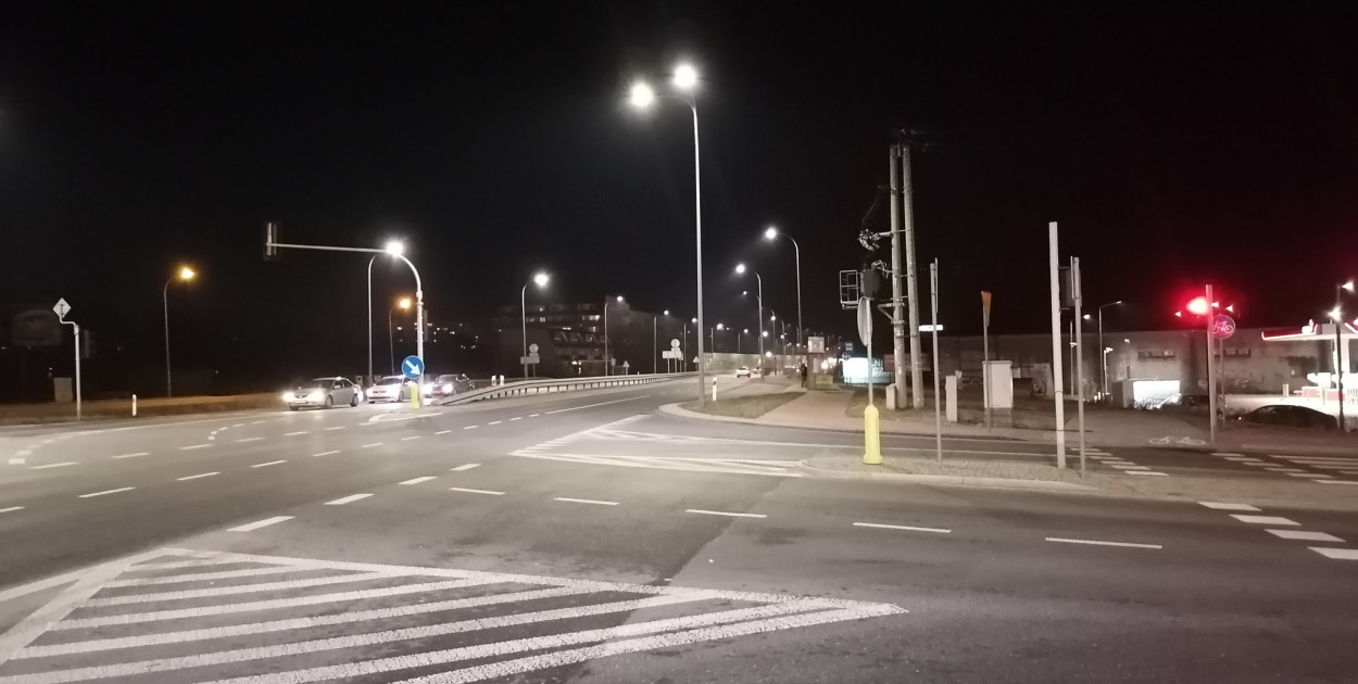 Nowe oświetlenie na obwodnicy Jabłonny, fot. UG Jabłonna