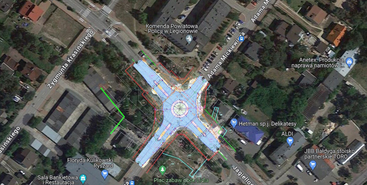 Grafika: Google Maps / Legio24.pl