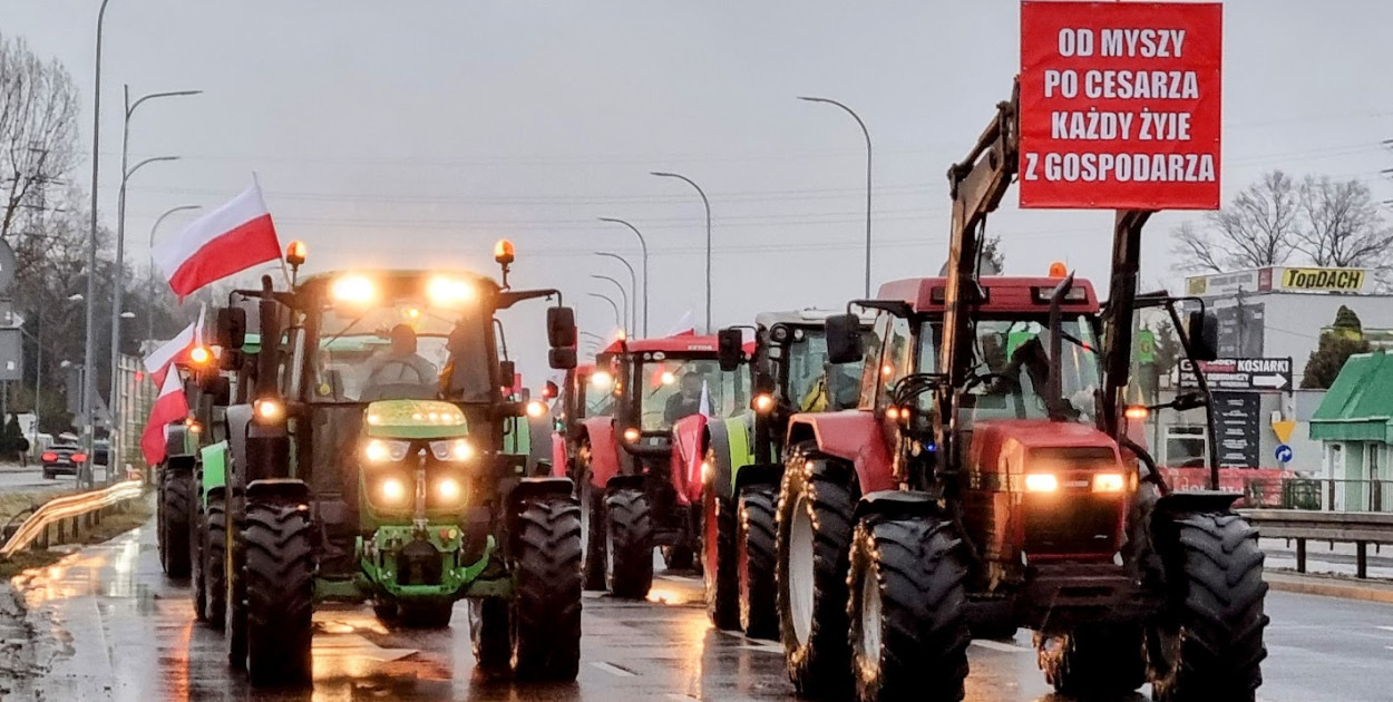 Protest rolników, fot. arch. Legio24.pl