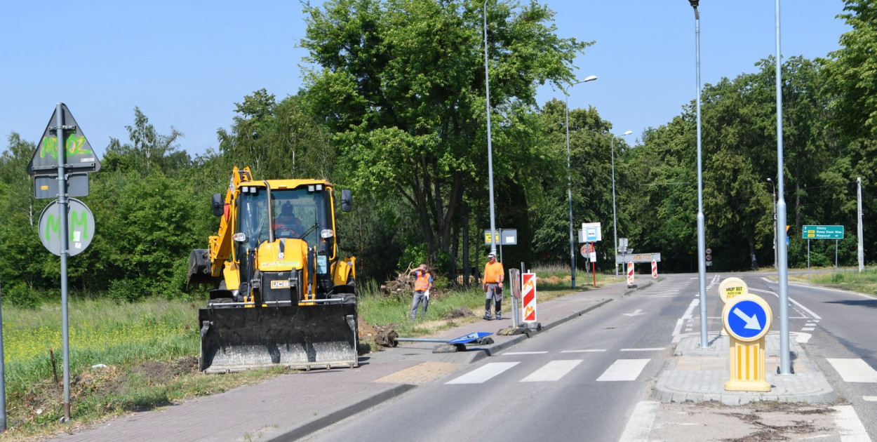 Rozpoczęła się rozbudowa drogi 1820W, fot. Starostwo Powiatowe w Legionowie