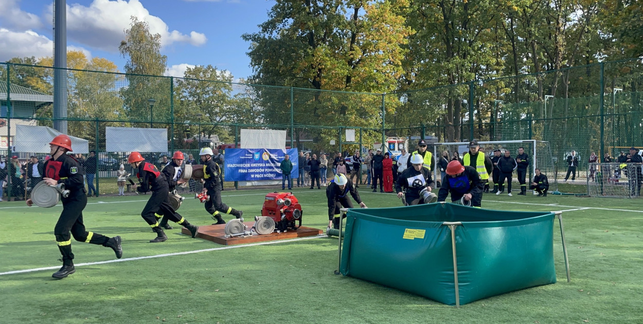 Powiatowe Zawody Sportowo-Pożarnicze, fot. KP PSP Legionowo