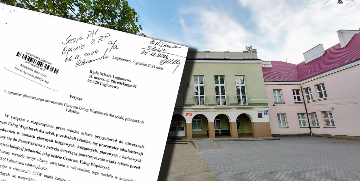 Legionowo: Bunt w placówkach oświatowych. Pracownicy administracyjni są przeciwni tworzeniu Centrum Usług Wspólnych. Fot. arch. Legio24.pl