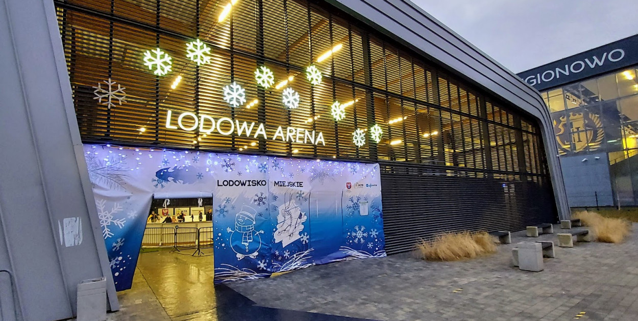 Lodowisko w Legionowie, Lodowa Arena. Fot.  arch. Legio24.pl