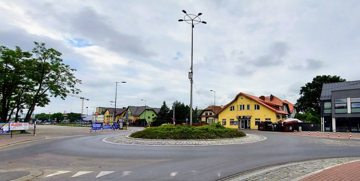 Rondu u zbiegu ulic Krasińskiego i Sobieskiego w Legionowie. Fot. arch. Legio24.pl