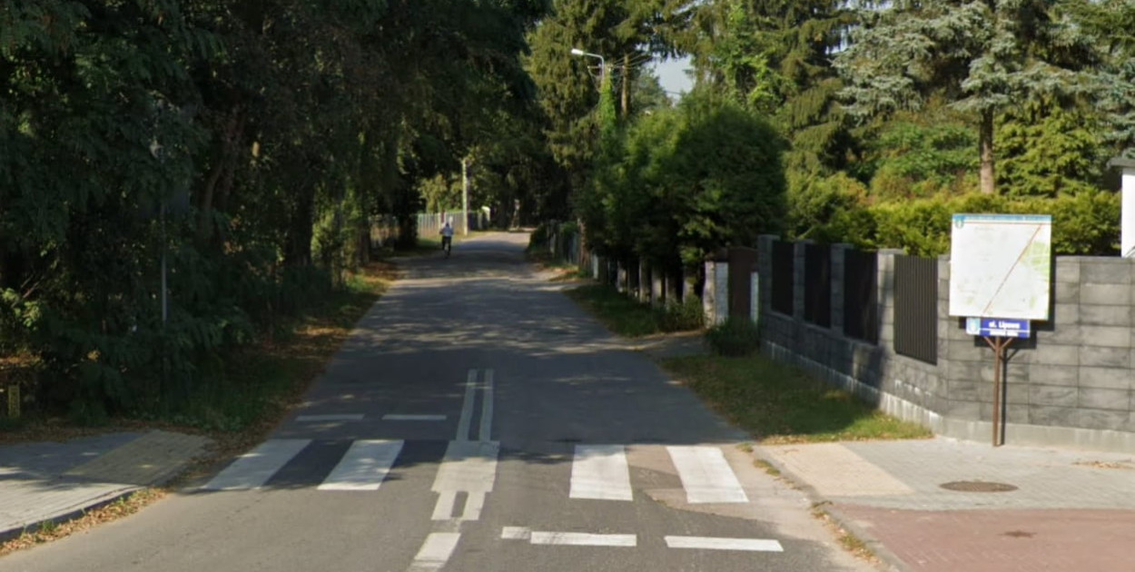 Ul. Lipowa w Borowej Górze. Fot. Google Street View