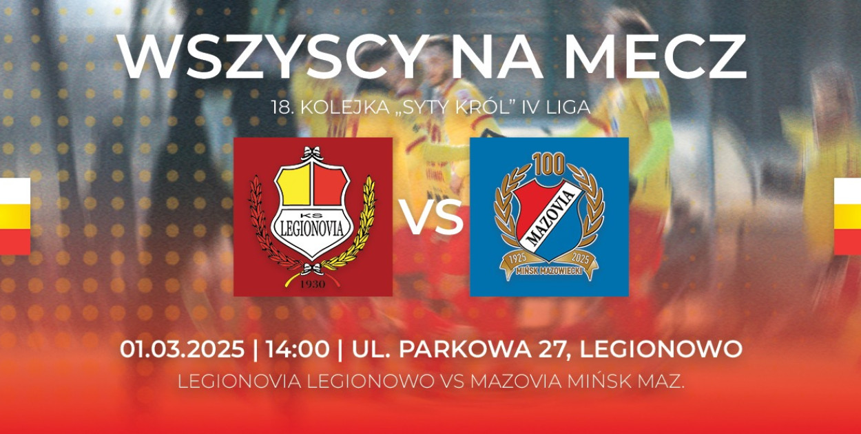 Grafika: KS Legionovia Legionowo