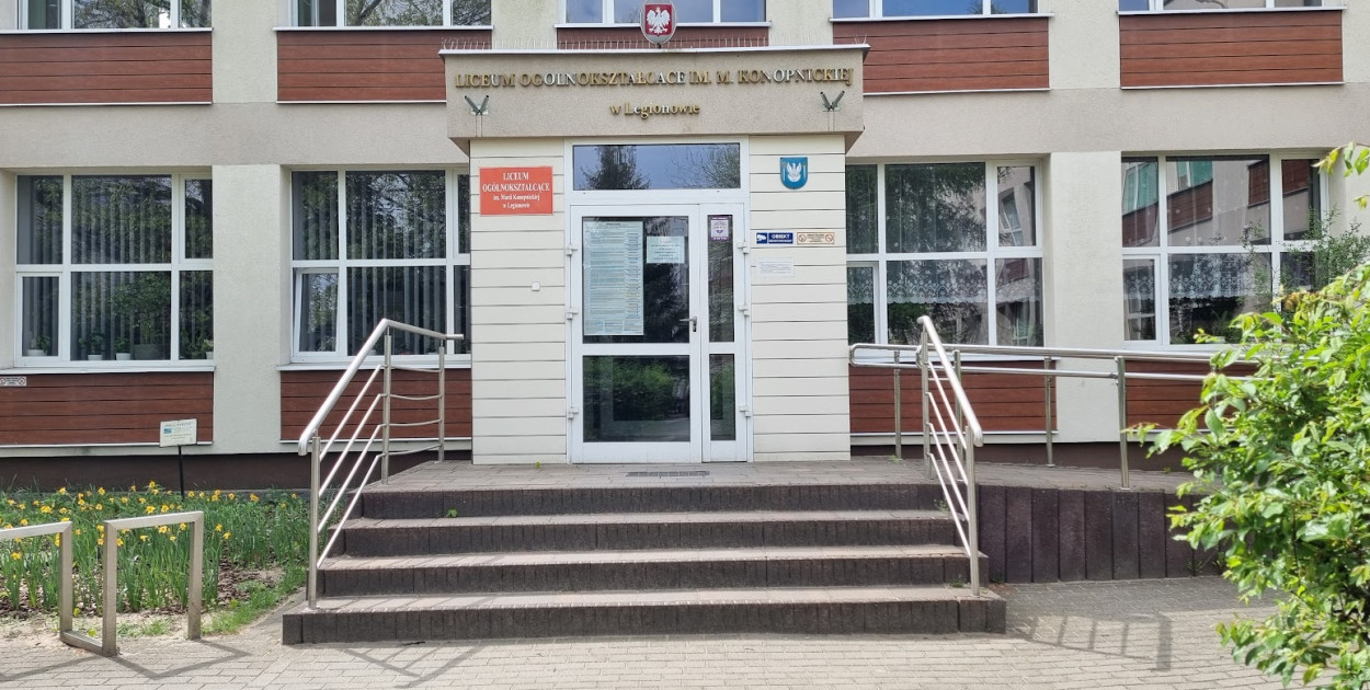 Liceum Ogólnokształcące im. Marii Konopnickiej w Legionowie. Fot. arch. Legio24.pl