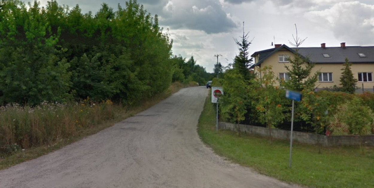 Ul. Brzozowa w Nieporęcie. Fot. Google Street View