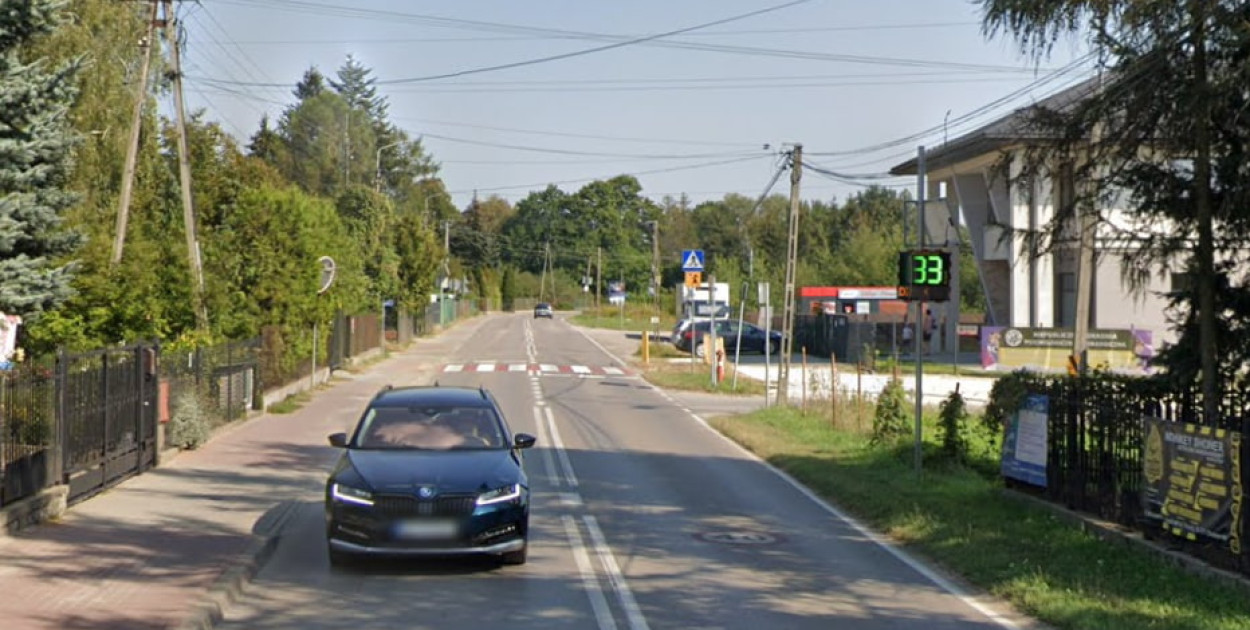 Ul. Piusa XI w Chotomowie. Fot. Google Street View