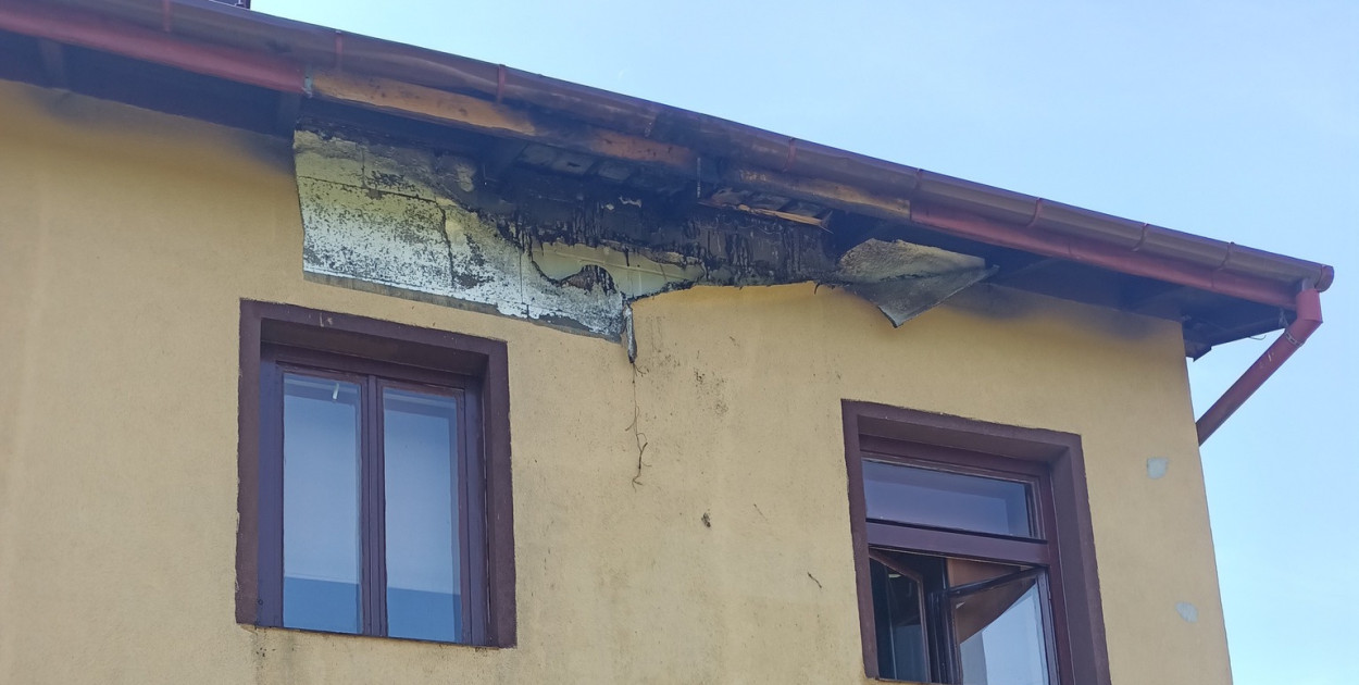 Pożar w Jabłonnie. Fot. KP PSP Legionowo