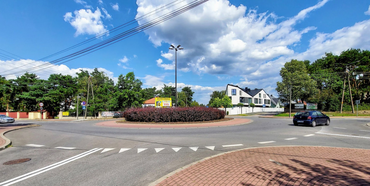 Skrzyżowanie Jagiellońskiej, Grottgera, Jasnogórskiej i Matejki w Legionowie. Fot. arch. Legio24.pl
