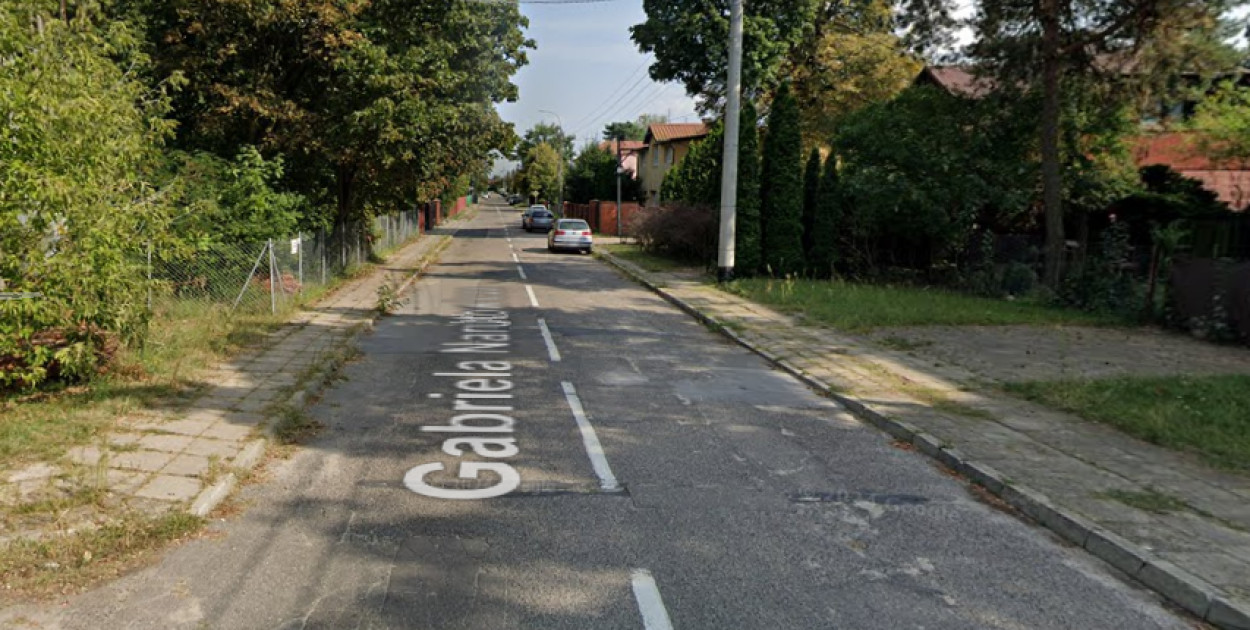 Ul. Narutowicza w Legionowie. Fot. Google Street View