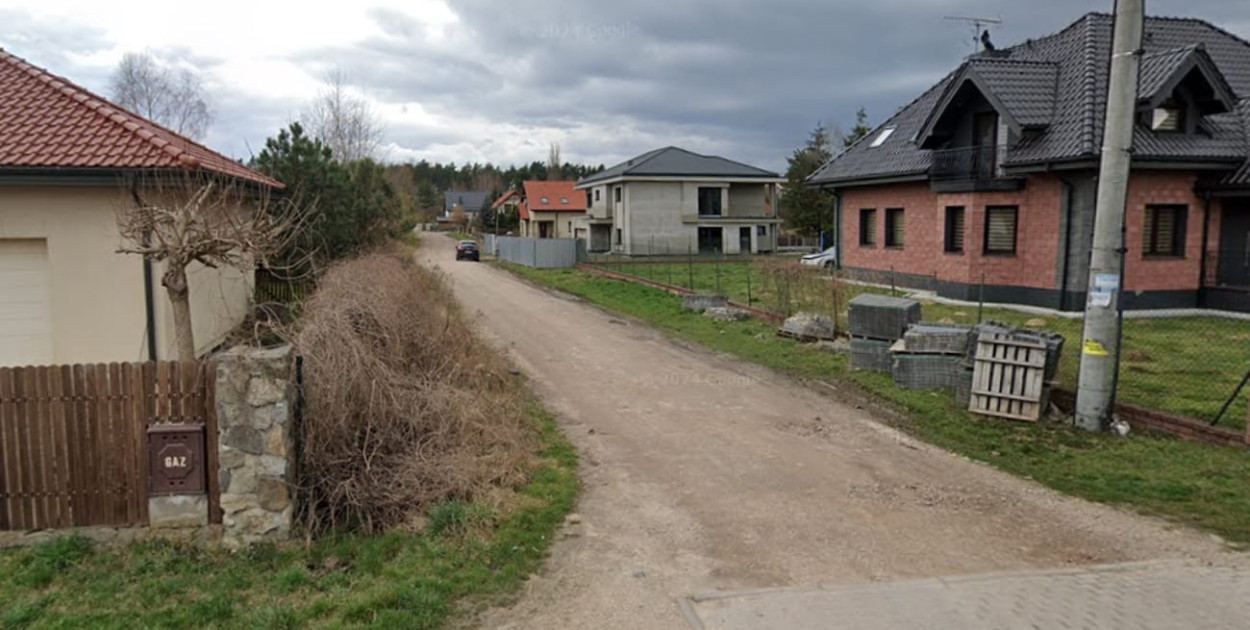 Ul. Książęca w Aleksandrowie. Fot. Google Street View