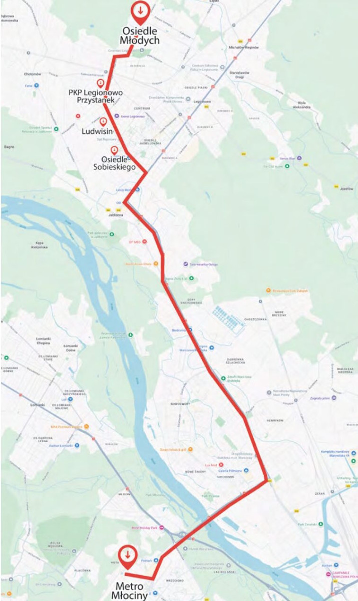 Mapa: UM Legionowo