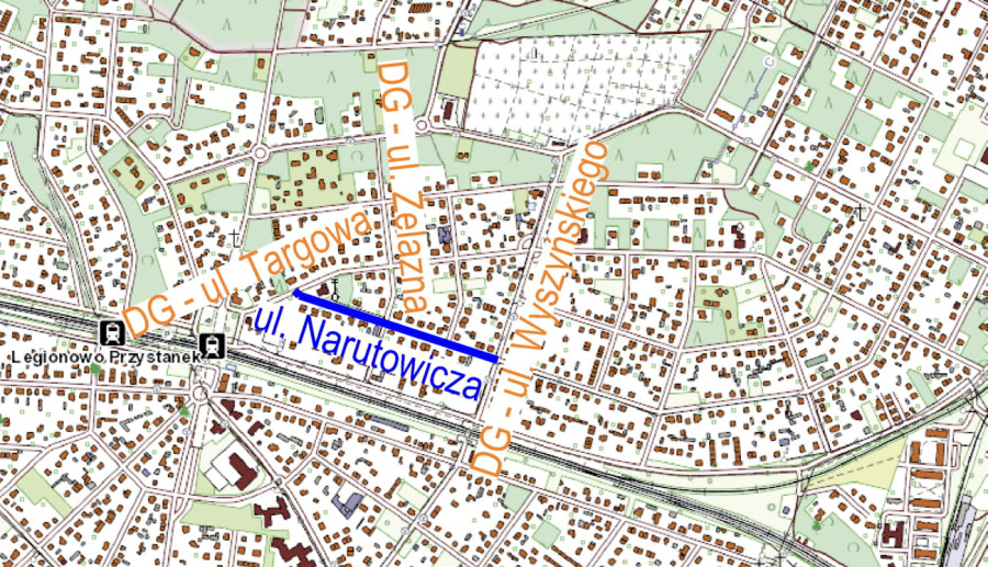 Mapa: UM Legionowo