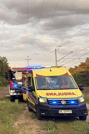 13-latek wszedł na słup. Został porażony prądem-2627