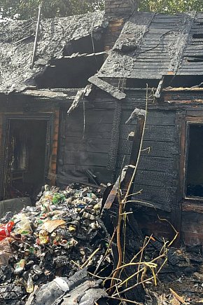 Pożar drewnianego domu w Jabłonnie-2677