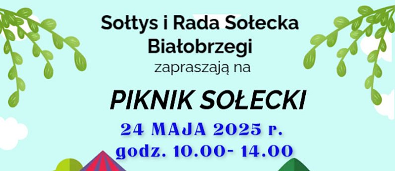 Piknik sołecki w Białobrzegach