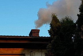 Chotomów: Pożar w budynku przy Partyzantów-128232