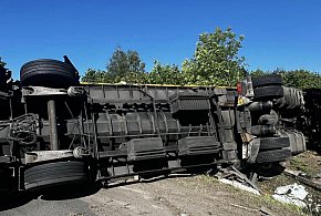 Karolino: Zderzenie ciężarówki z osobówką. Trzy osoby w szpitalu [AKTUAL...-128723