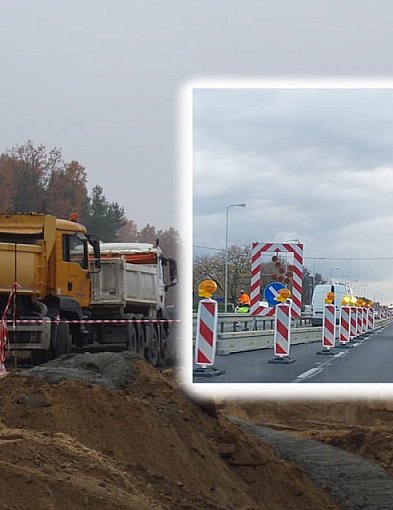 Zegrze Południowe: Utrudnienia na DK61 w okolicy ronda. Przebudowa drogi...-133314