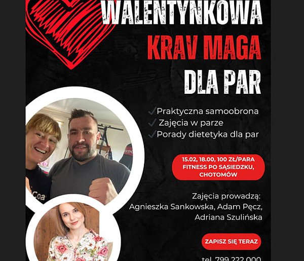 Chotomów: Krav Maga dla par. Niezwykły sposób na walentynkowy wieczór-135277