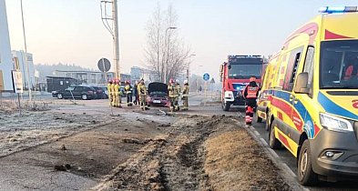 Dachowanie w Wieliszewie. 35-latka kierująca autem była pijana-135887