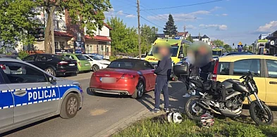 Legionowo: Wypadek na Jagiellońskiej. Kierowcą motocykla 17-latek-137835
