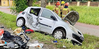 Wypadek w Górze: Motocyklista był w ciężkim stanie. Policja podała wstęp...-138702