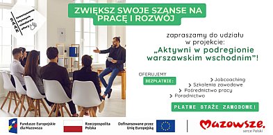 Zwiększ swoje szanse na pracę i rozwój z projektem „Aktywni w podregioni...-138884