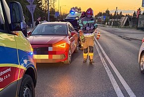 Jabłonna: Zderzenie audi i seata na Modlińskiej-139121